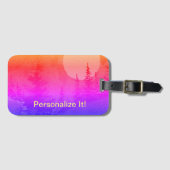 Étiquette À Bagage Marque bagage paysagère rurale (Devant Horizontal)