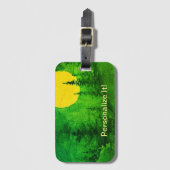 Étiquette À Bagage Marque bagage paysagère rurale (Devant Vertical)