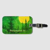 Étiquette À Bagage Marque bagage paysagère rurale (Devant Horizontal)
