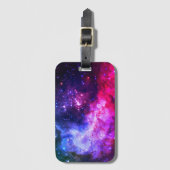 Étiquette À Bagage Marque de bagage espace/galaxie (Devant Vertical)