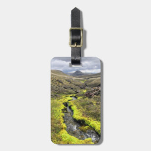 Étiquette À Bagage Marque de bagage personnalisée - Islande nature