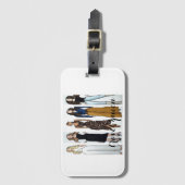 Étiquette À Bagage Marque de bagages mode (Devant Vertical)