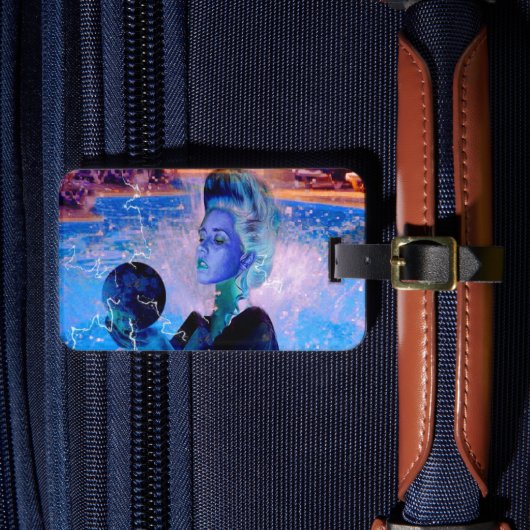 Étiquette À Bagage Marque électronique à bagages sorcière (Insitu Rectoal 4)