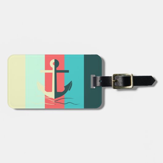 Étiquette À Bagage Marqueur (Devant horizontal)