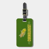 Étiquette À Bagage Marron (Devant Vertical)