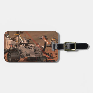 Étiquette À Bagage Mars Rover