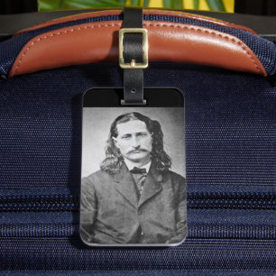 Étiquette À Bagage Marshal Wild Bill Hickok Old West Gunfighter