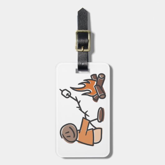 Étiquette À Bagage Marshmallows (Devant Vertical)