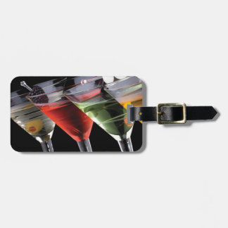 Étiquette À Bagage Martini de fantaisie
