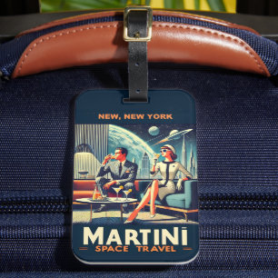 Étiquette À Bagage Martini Space Travel Affiches New York