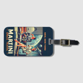 Étiquette À Bagage Martini Space Travel Affiches New York (Devant Horizontal)