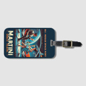 Étiquette À Bagage Martini Space Travel Poster Rogue Space Port (Devant Horizontal)