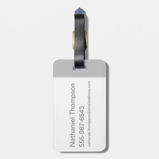 Étiquette À Bagage MARVIN LA pensée MARTIAN™ (Dos Vertical)