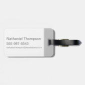 Étiquette À Bagage MARVIN LA pensée MARTIAN™ (Dos horizontal)