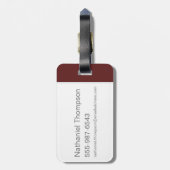 ÉTIQUETTE À BAGAGE MARVIN LE MARTIAN™ (Dos Vertical)