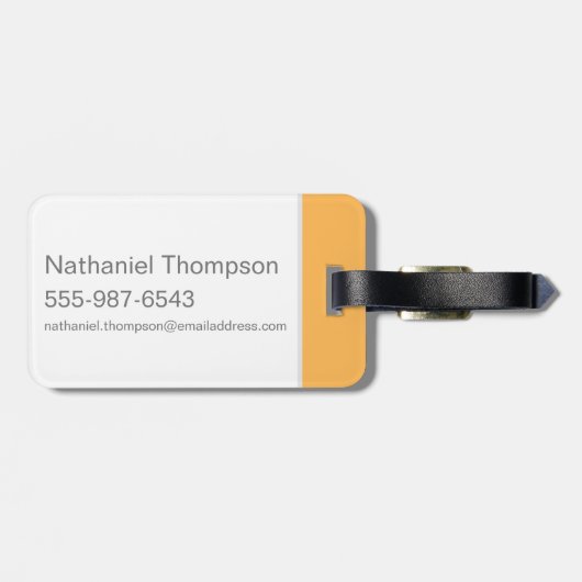 Étiquette À Bagage MARVIN LE MARTIAN™ agacé (Dos horizontal)