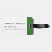 Étiquette À Bagage MARVIN L'Identité MARTIAN™ (Dos horizontal)