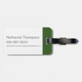 Étiquette À Bagage MARVIN MARTIAN™ Pout (Dos horizontal)