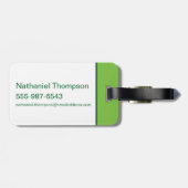 Étiquette À Bagage MARVIN THE MARTIAN™ - Croquis (Dos horizontal)