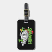 Étiquette À Bagage MARVIN THE MARTIAN™ I Laser Humains (Devant Vertical)