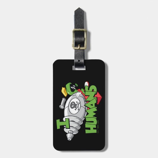 Étiquette À Bagage MARVIN THE MARTIAN™ I Laser Humains (Devant Vertical)