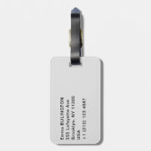 Étiquette À Bagage Mary Cassatt - Enfants jouant sur la plage (Dos Vertical)