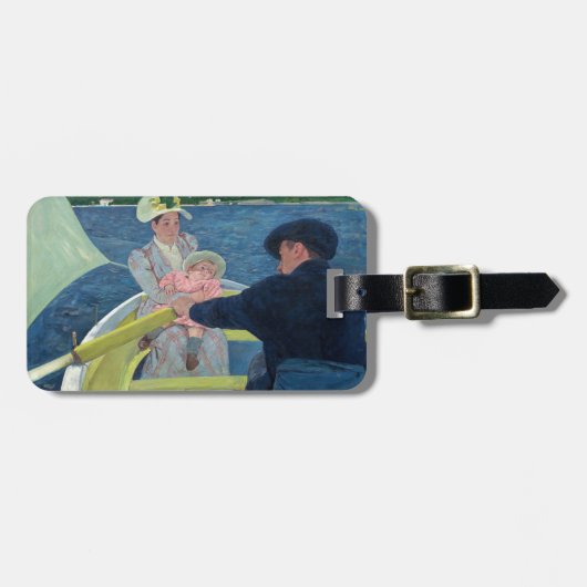 Étiquette À Bagage Mary Cassatt - La fête de la navigation (Devant horizontal)