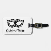 Étiquette À Bagage Mascarnaval Mascarnaval masque voyage personnalisé (Devant horizontal)