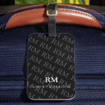 Étiquette À Bagage Masculine moderne Mariage Best Man Noir<br><div class="desc">Masculine moderne Best Man Mariage Black Luggage Tag. La faveur de mariage parfaite pour invitation vos groomsmen à venir fêter votre jour de mariage spécial!</div>