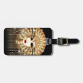 Étiquette À Bagage Mask de la Fête du Venice Carnival (Devant horizontal)