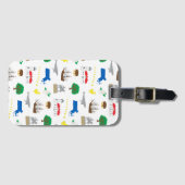 Étiquette À Bagage Massachusetts (Devant Horizontal)