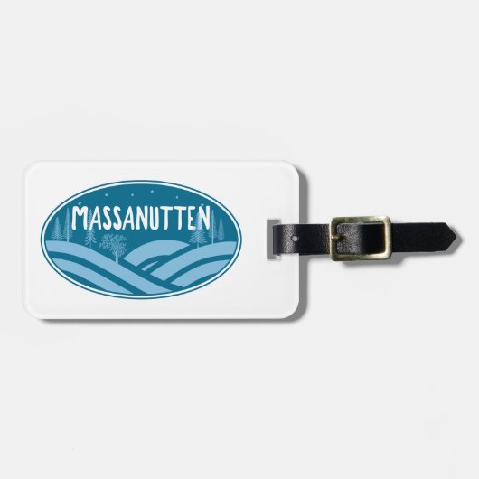 Étiquette À Bagage Massanutten Resort Virginia Outdoors (Devant horizontal)