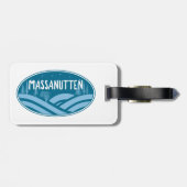 Étiquette À Bagage Massanutten Resort Virginia Outdoors (Dos horizontal)