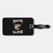 Étiquette À Bagage Master Baiter Fishing (Dos horizontal)