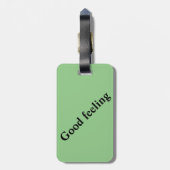 Étiquette À Bagage Mastiff Bonne sensation (Dos Vertical)