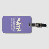 Étiquette À Bagage Mathématiques Mathématiques Mathématiques Math Ens (Devant Horizontal)