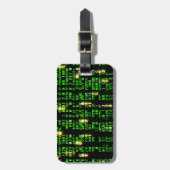 Étiquette À Bagage Matrice de code (Devant Vertical)