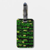 Étiquette À Bagage Matrice de code (Dos Vertical)