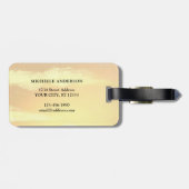 Étiquette À Bagage Matthieu 5:14 Tu es la Lumière du Monde (Dos horizontal)