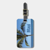Étiquette À Bagage Maui Hawaï (Devant Vertical)