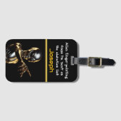 Étiquette À Bagage Mauvais Alien, Tu es le prochain ! (Devant Horizontal)