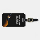 Étiquette À Bagage Maven Spacecraft. (Devant horizontal)