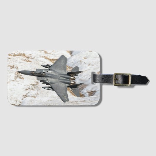 Étiquette À Bagage McDonnell Douglas F-15 Eagle (Devant Horizontal)