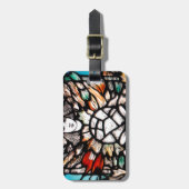 Étiquette À Bagage Méditation en couleurs. (Devant Vertical)