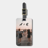 Étiquette À Bagage Meilleur cadeau ami Bestie BFF (Devant Vertical)