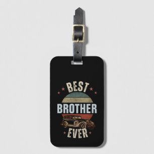 ÉTIQUETTE À BAGAGE MEILLEUR FRÈRE JAMAIS