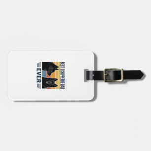 Étiquette À Bagage Meilleur Papa Schipperke Jamais Design Vectoriel R