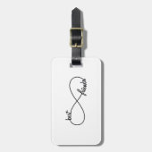 Étiquette À Bagage Meilleurs amis pour toujours (Devant Vertical)