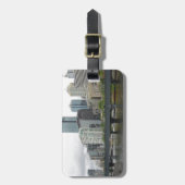 Étiquette À Bagage Melbourne Australie (Devant Vertical)