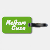 Étiquette À Bagage Melkam Guzo Ethiopian Travel Wises (Dos horizontal)